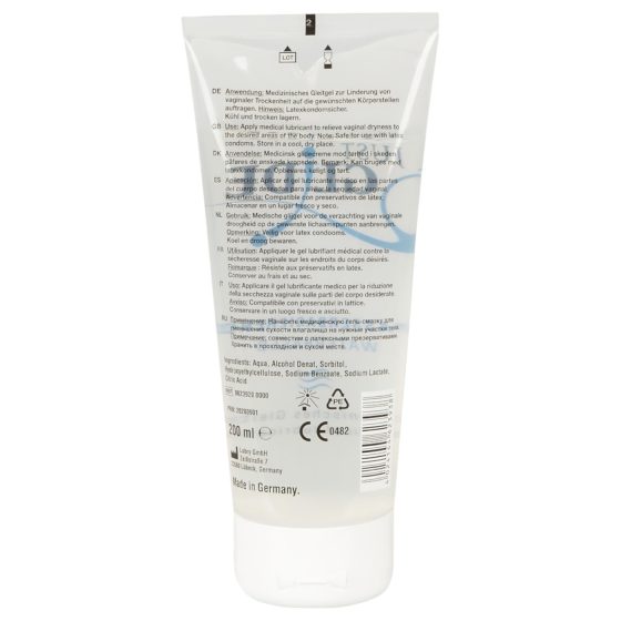 Just Glide lubrikant na bázi vody (200ml)