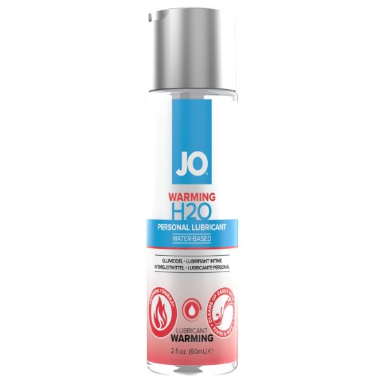 H2O - lubrikační gel vodní báze - hřejivý efekt - 60 ml