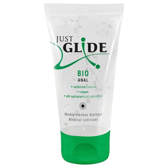 Just Glide Bio ANAL - Veganský lubrikant na vodní bázi (50 ml)