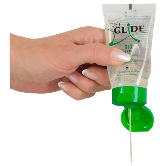 Just Glide Bio ANAL - veganský lubrikant na vodní bázi (50 ml)