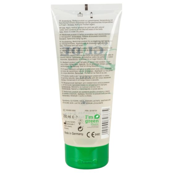Just Glide Bio ANAL - veganský lubrikant na vodní bázi (200ml)
