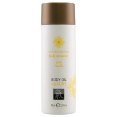 Shiatsu Luxury - jedlý masážní olej - vanilka - 75ml