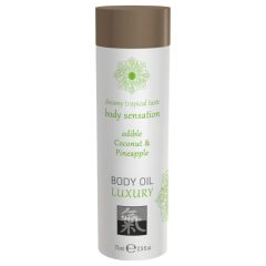   Shiatsu Luxury - jedlý masážní olej - kokos ananas - 75 ml