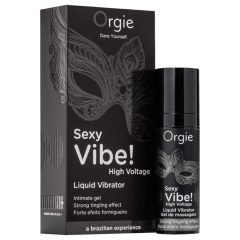   Orgie - unisex tekutý vibrátor - silný stimulační efekt - 15 ml