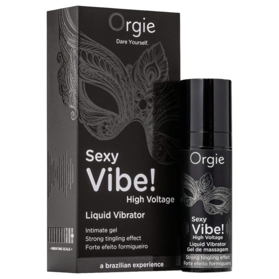 Orgie - unisex tekutý vibrátor - silný stimulační efekt - 15 ml