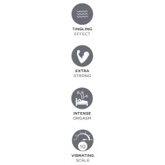   Orgie - unisex tekutý vibrátor - silný stimulační efekt - 15 ml