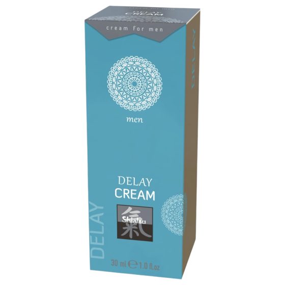 HOT Shiatsu Delay - krém na oddálení ejakulace pro muže - 30 ml