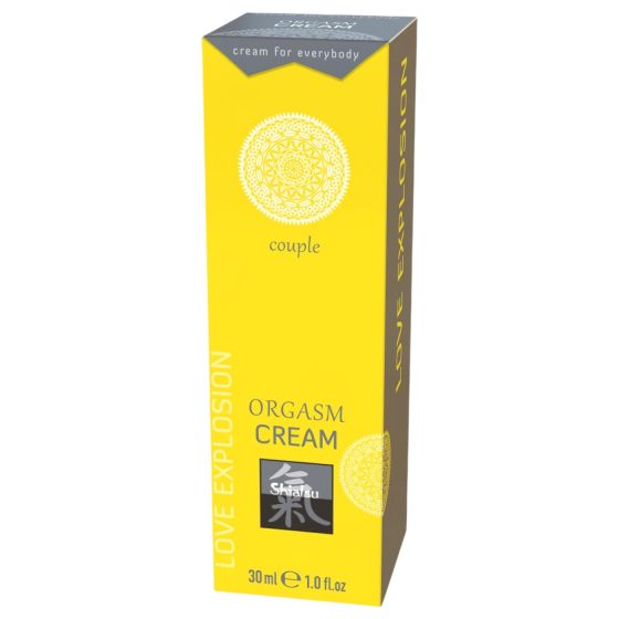 Shiatsu Orgasm - unisex stimulační intimní krém - 30 ml
