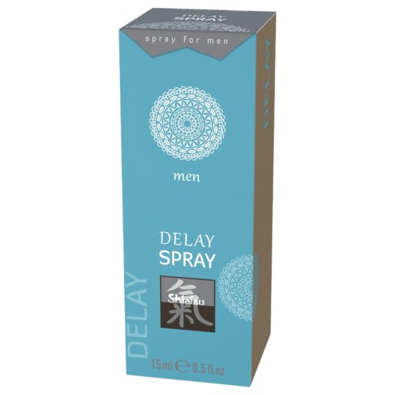 HOT Shiatsu Delay - pánský sprej pro oddálení ejakulace (15 ml)