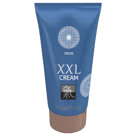 HOT Shiatsu XXL - hřejivý, stimulační intimní krém pro muže (50 ml)