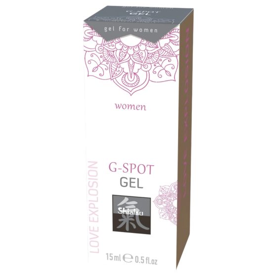 HOT Shiatsu - gel na stimulaci bodu G - intimní gel - 15 ml