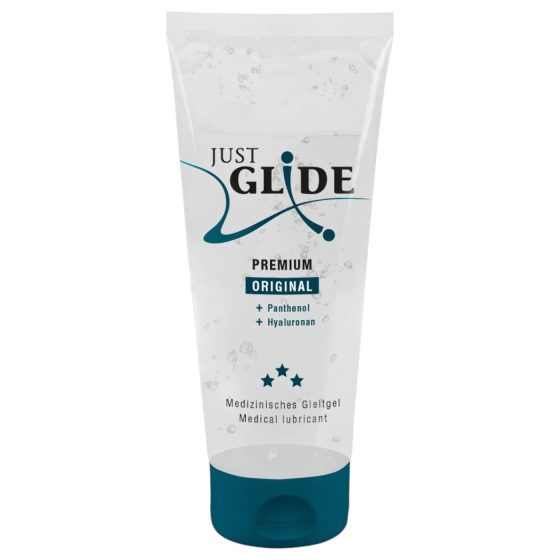 Just Glide Premium Original - veganský, na vodní bázi lubrikant (200ml)