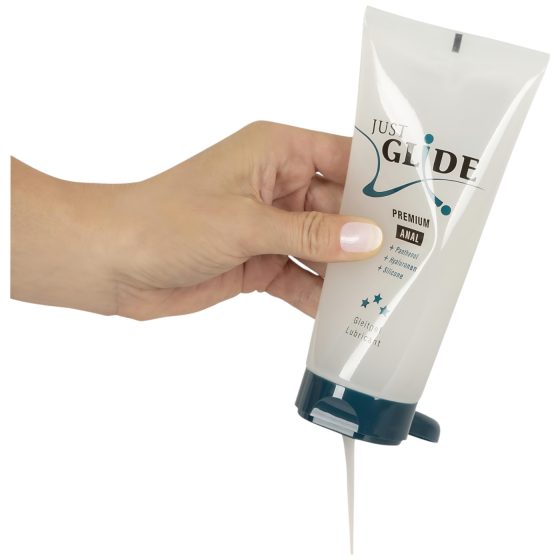 Just Glide Premium Anal - výživný anální lubrikant (200ml)