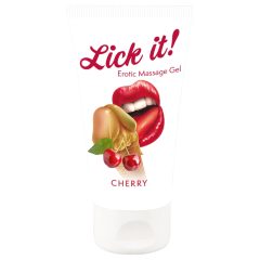 Lízej to! - 2v1 jedlý lubrikant - třešeň (50ml)