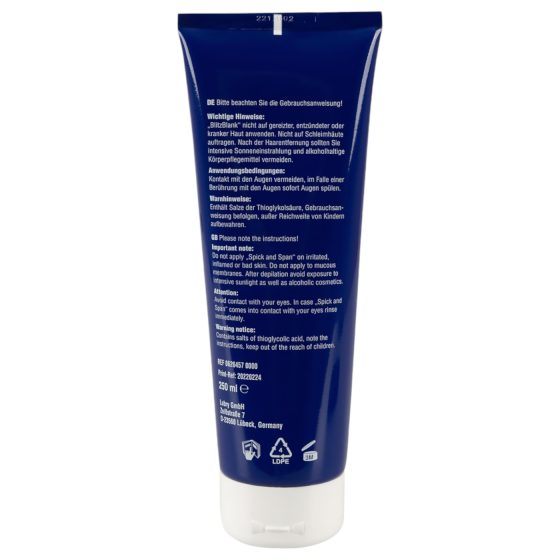 BlitzBlank depilační krém (250 ml)