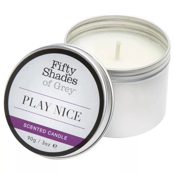 Fifty Shades of Grey - masážní svíčka - vanilka - 90g