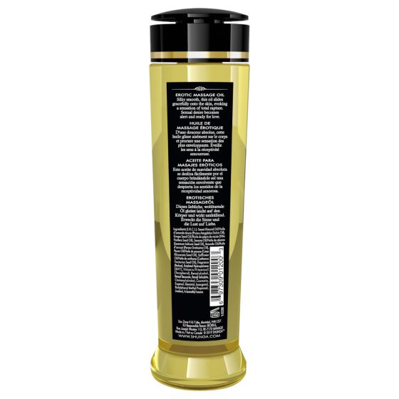 Shunga - masážní olej - růže - 240 ml