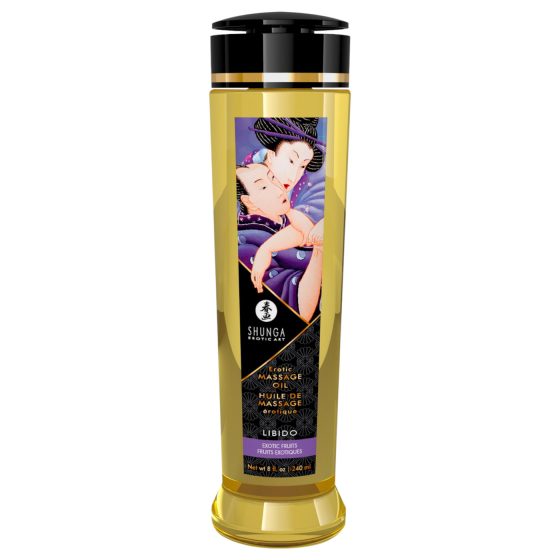 Shunga - masážní olej - exotické ovoce - 240 ml