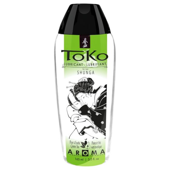 Shunga Toko - lubrikant na vodní bázi - hruška zelený čaj - 165 ml