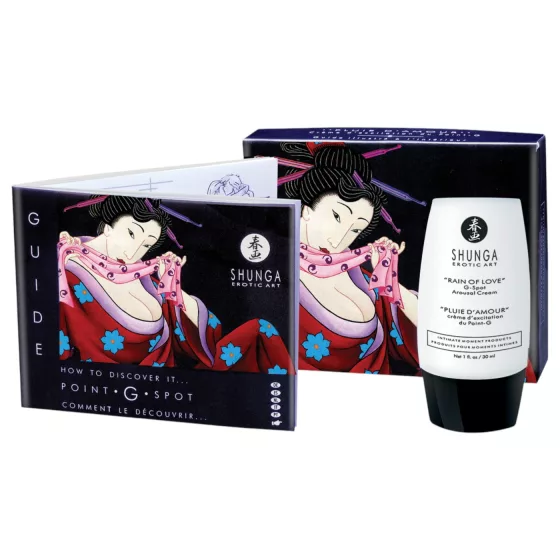 Shunga Rain of Love - stimulační krém na G-bod pro ženy (30 ml)