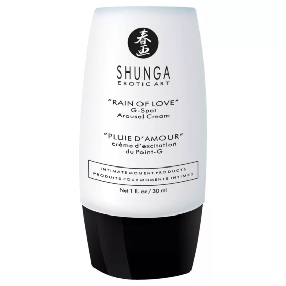 Shunga Rain of Love - stimulační krém na G-bod pro ženy (30 ml)