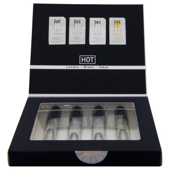 / HOT LMTD parfémová sada pro muže (4x5ml)
