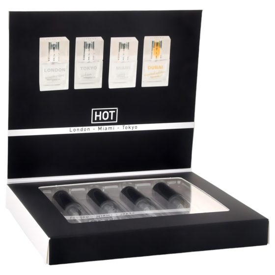 / HOT LMTD parfémová sada pro muže (4x5ml)