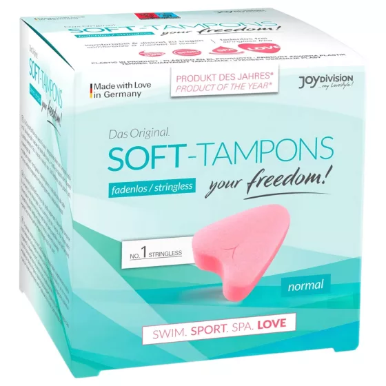 JoyDivision Soft-Tampons - měkké tampóny bez šňůrky (3 ks)