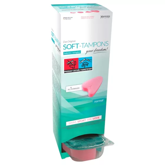 JoyDivision Soft-Tampons - tampóny na sex bez šňůrky (10 ks)