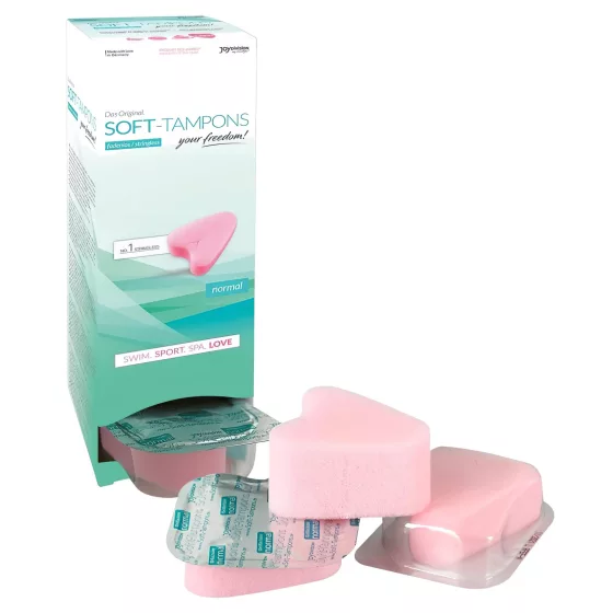 JoyDivision Soft-Tampons - tampóny na sex bez šňůrky (10 ks)