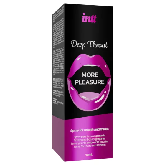 Intt Deep Throat - orální anestetický sprej (12 ml)