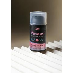   Intt Vibration! - tekutý vibrátor - žvýkačková příchuť - 15 ml