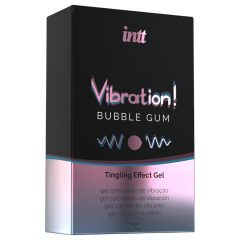   Intt Vibration! - tekutý vibrátor - žvýkačková příchuť - 15 ml