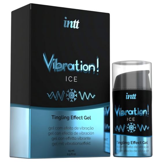 Intt Vibration! - tekutý vibrátor - chladivý efekt - 15 ml