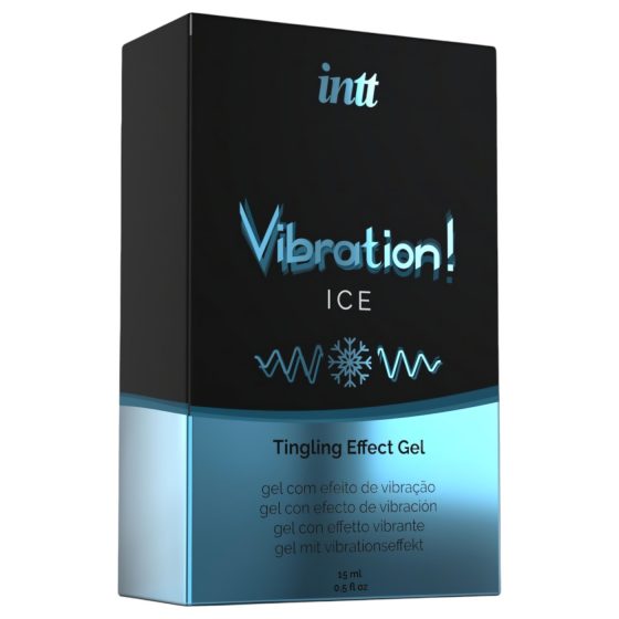 Intt Vibration! - tekutý vibrátor - chladivý efekt - 15 ml
