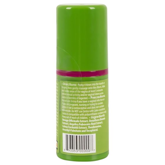 Zestra - stimulační intimní gel pro ženy - 12 ml