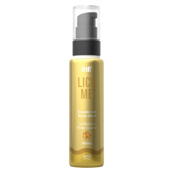 Intt Lick Me - lubrikační gel s hřejivým efektem - medový (50 ml)