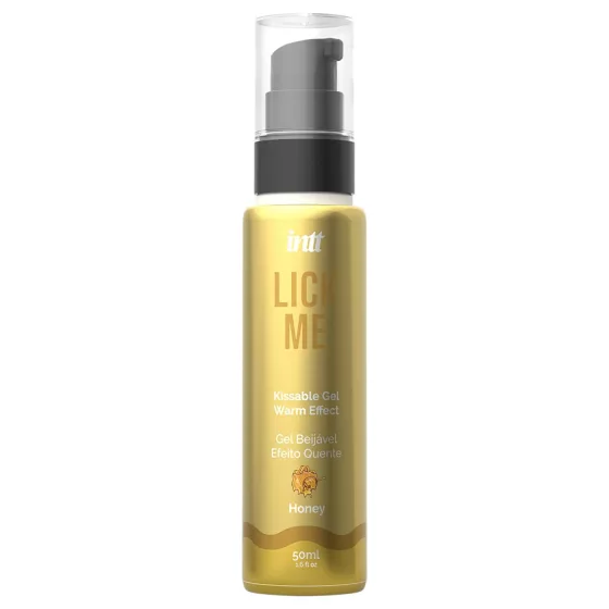 Intt Lick Me - lubrikační gel s hřejivým efektem - medový (50 ml)