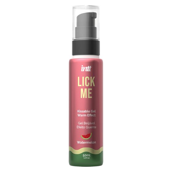 Intt Lick Me - lubrikační gel s hřejivým efektem - vodní meloun - 50 ml