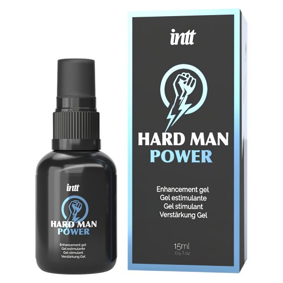 Intt Hard Man Power - stimulační gel pro muže - 15 ml
