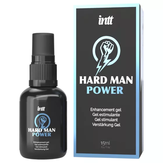 Intt Hard Man Power - stimulační gel pro muže - 15 ml