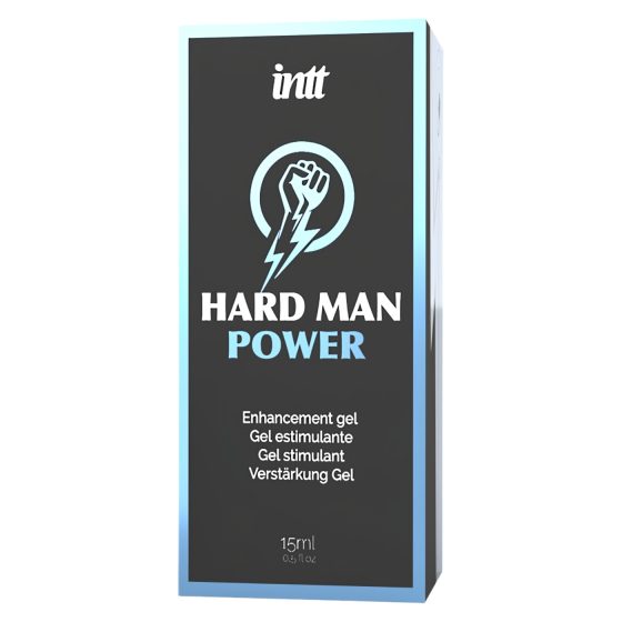 Intt Hard Man Power - stimulační gel pro muže - 15 ml