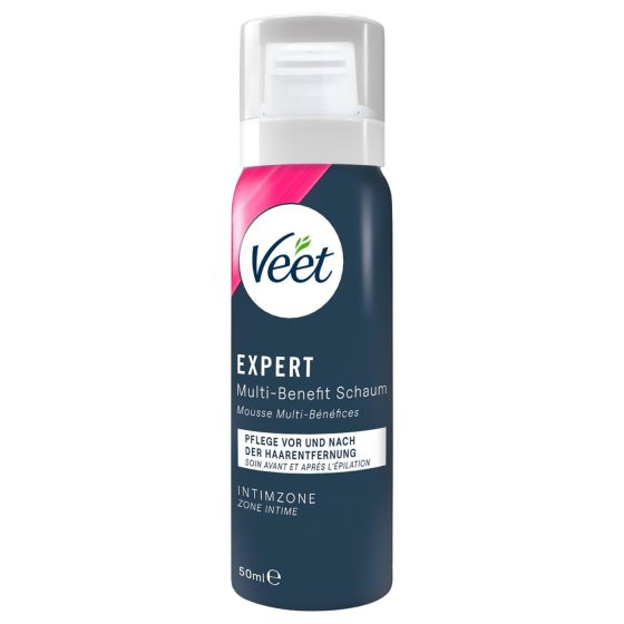 Veet - intim depilační krém a hydratační pěna pro ženy (50+50ml)