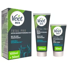   Veet - intimní depilační krém a balzám pro muže (100 ml + 50 ml)