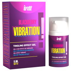Intt Vibration! - tekutý vibrátor - ostružina - 15 ml