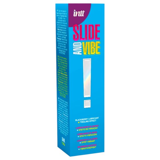 Intt - jedlý stimulační intimní lubrikační gel - ostružina 35ml