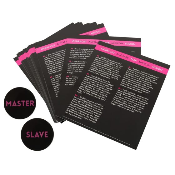 Master & Slave - Bondage herní sada (hnědo-černá)