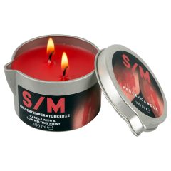 BDSM - erotická svíčka na tělo - parafín - 100 ml