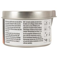 BDSM - erotická svíčka na tělo - parafín - 100 ml