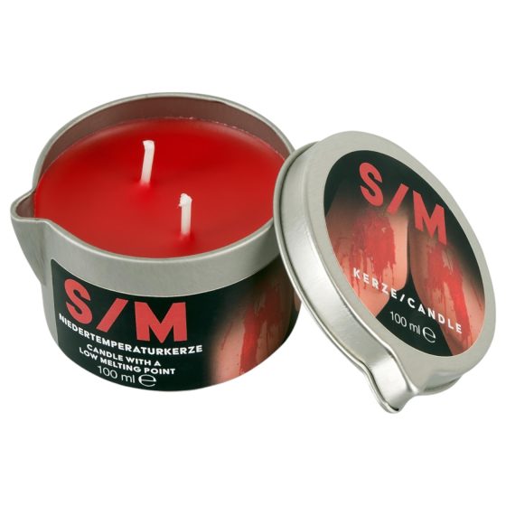 BDSM Svíčka - parafínová tělová svíčka (100 ml)